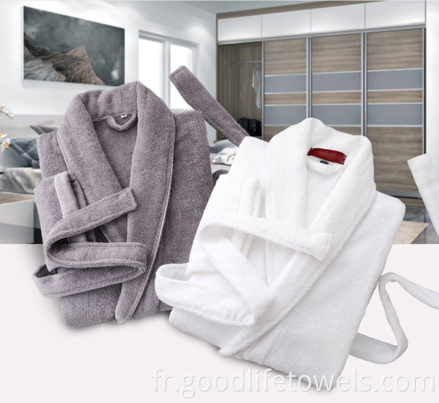 Hotel Thick 100 Cotton Terry Couple Bathrobe